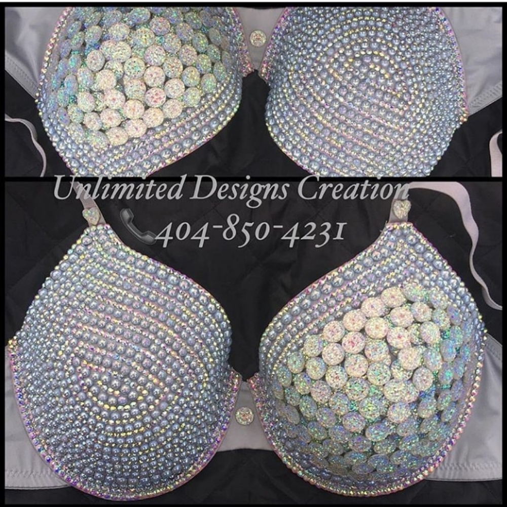 Bedazzled custom used BRA - Dare to be DIFFERENT?